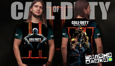 Футболки с полной запечаткой: CALL of DUTY BLACK OPS 3